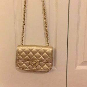 Chanel Gold Mini Bag